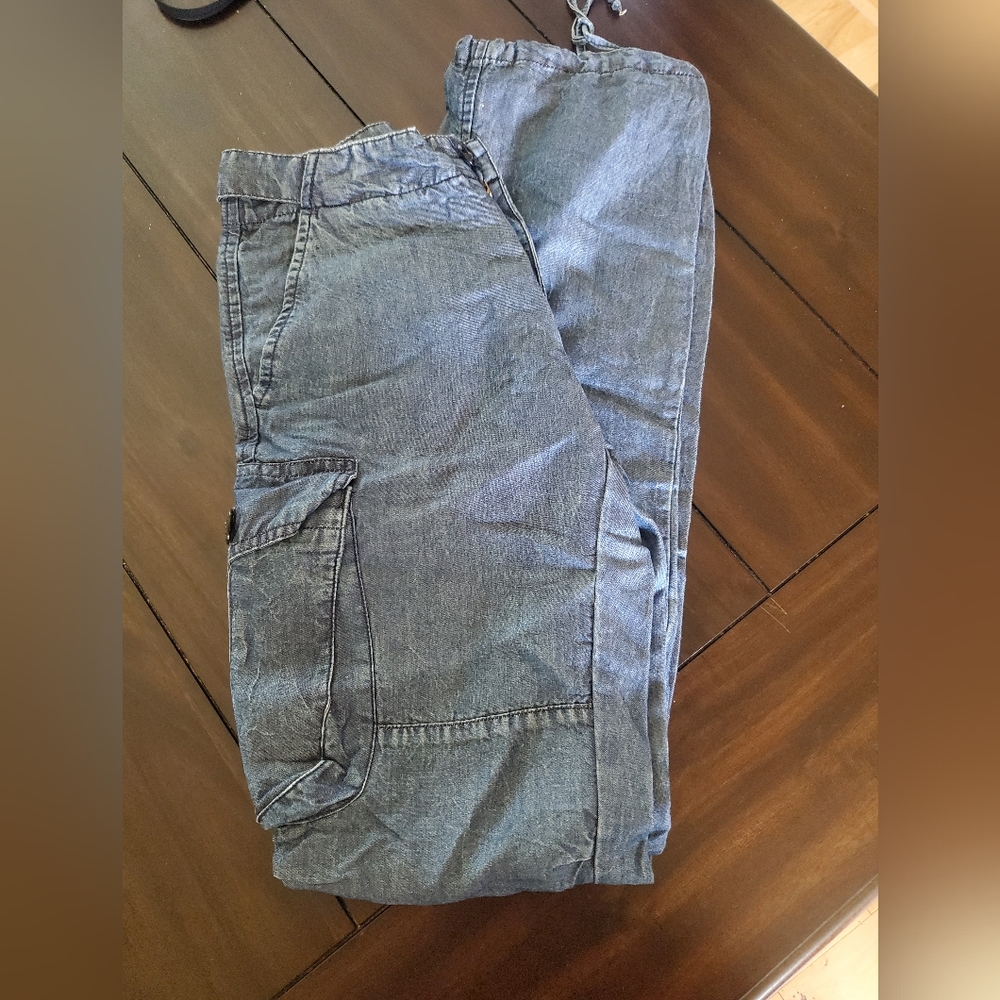 Guess Pants, Harem Pants With Strings, Size 27 - image 1